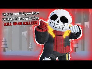 UPDATE!!! Undertale Soul Ops AU's Destruction Beating GG!Underfell Sans Boss + Character Showcase