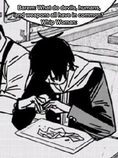 Whip Woman can't spell fr #csm141 #whiphybriddevil #baremchainsawman #whiphybridcsm #chainsawmanmanga #csm #chainsawman #csmmanga #fyp #foryou #foryoupage