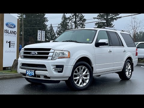 2015 Ford Expedition Limited + Moonroof, Trailer Tow Package, 4X4 Review | Island Ford
