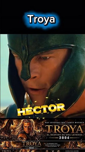 THE EPIC TROY BATTLE ACHILLES THE LEGEND 🔥⚔️ TROY Bwst Scene #shorts #movie #film