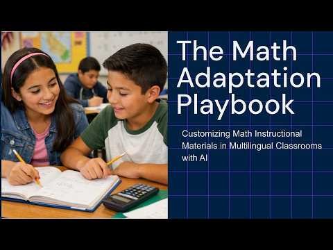The Math Adaptation Playbook
