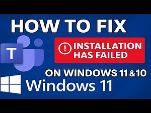 How To Fix Microsoft Teams Installation Has Failed Error On Windows 11 & 10
