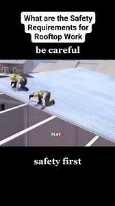 What are the Safety Requirements for Rooftop Work #safety #rooftop #hse #ehs #workatheight #falling #wah #fall #accident #hazard | 5S Safety Health, Safety and the Environment - HSE METE