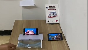 SNUNGPHIR Phone Screen Magnifier (14inch Black)