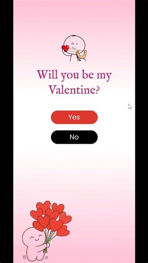 Day 33/100 What if your crush sends you this on Valentine's? ❤️ #figma #valentinesday #ui