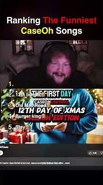 🔥Ranking The Funniest CaseOh Songs Ever ⭐