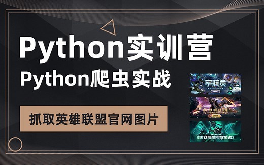 Python爬虫实战，request模块，抓取英雄联盟官网图片