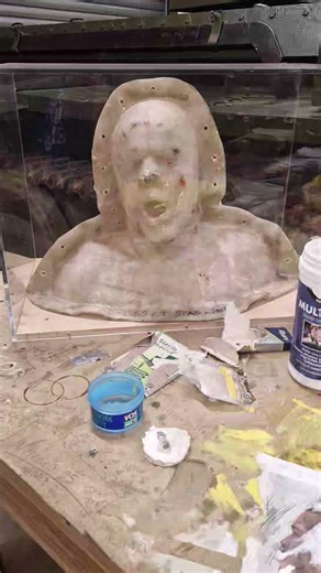 Behind the scenes/props for the Brad Pitt film 'Fury'