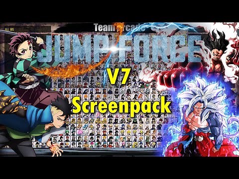 Mugen Screenpack Jump Force Mugen V7 (DirectX)