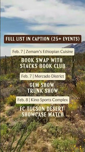 Tucson Events: February 5-12