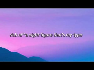 Saweetie - My Type (Clean - Lyrics)
