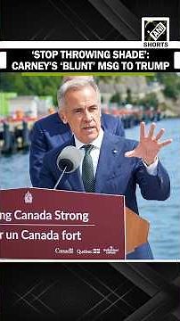 ‘Stop doing memes…, start being serious’: PM Carney’s ‘blunt’ message to Trump amid trade tussle