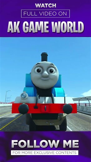 Franklin And Avengers Fight with Thomas Train in GTA 5 | #gta5avengers #thomastrain