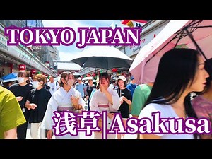 Tokyo Sightseeing: Asakusa Walk/4K Walk