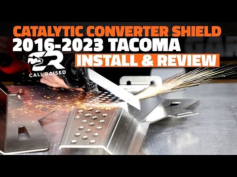 2016-2023 Toyota Tacoma Cali Raised Cat Shields How-To Install & Review