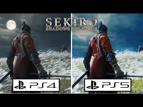 Sekiro: Shadows Die Twice PS5 VS PS4 Graphics Comparison Gameplay 4K/PlayStation 5 VS PlayStation 4