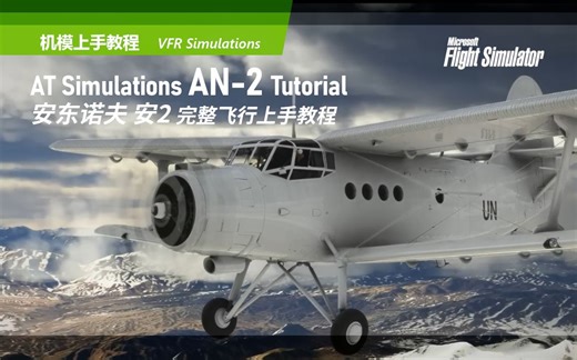 【机模教程AN2】AT Simulations AN-2 完整飞行机模上手教程