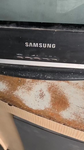 Samsung crt TV vertical fault | Electronic World