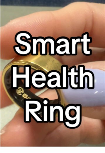 Smart health ring that tracks sleep, heart rate, and steps—without looking like a tracker. Waterproof (IP68), works with iPhone Android, and no subscription. #smartring #healthring #fitnesstrackerring #sleeptracking #tiktokshopcreatorpicks