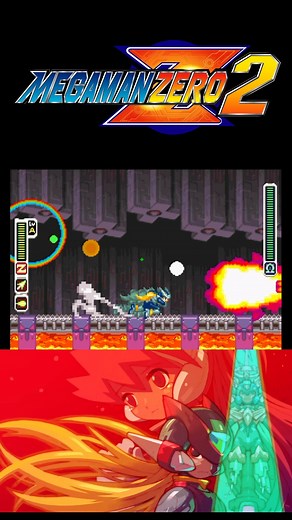 Mega Man Zero 2 - Vs. Phoenix Magnion (No damage, Quick kill)