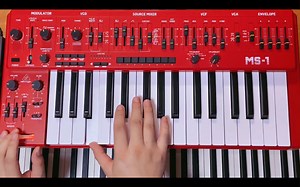 From the start 模拟合成器Cover人声即兴 Behringer MS-1