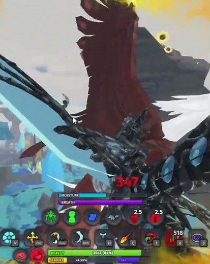Aolenus vs Umbraxi | Creatures of Sonaria Roblox
