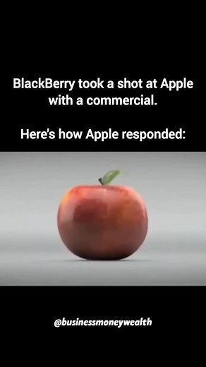 Before the iPhone took over, smartphone ads were a battlefield. BlackBerry launched an aggressive commercial showing a blackberry fruit shooting through an apple, symbolizing its power and focus on business users. Apple quickly clapped back with a clever response. In their version, the blackberry hits the apple but simply bounces off, highlighting Apple’s strength and staying power. These ads reflected a defining rivalry in the early days of smartphones, but over time, Apple’s innovation and eco