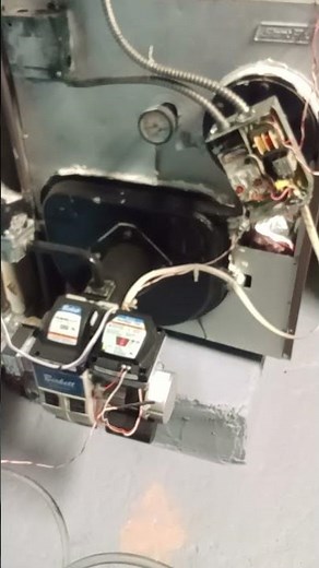 Slantfin oil boiler gas furnace conversion .