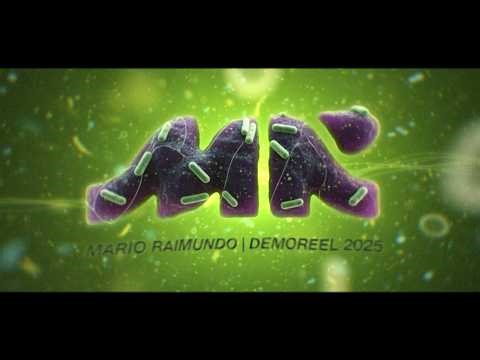 Mario Raimundo | 2025 Animation Reel - Motion Design & 3D