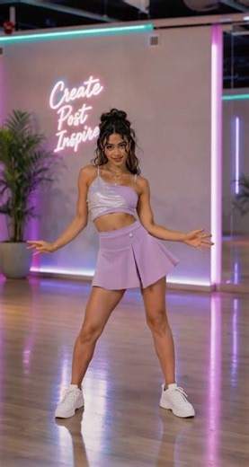 Mia Vale’s Pretty Lavender Dance Trend 💜✨ Slow Viral TikTok Style #Shorts