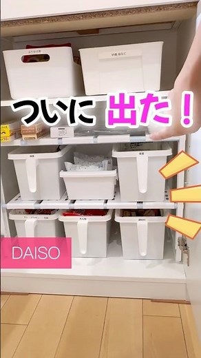 【100均】新商品速報‼️知らないと損！ダイソーから神収納出た…！ #100均 #ダイソー #ダイソー新商品 #ダイソー購入品 #収納 #便利グッズ #shorts