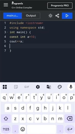 Const in C++ 🔒#coding #cpp #programming #developer
