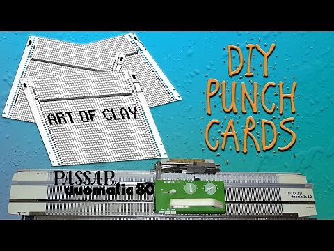 DIY Punch Cards for Passap Duo 80 🃏