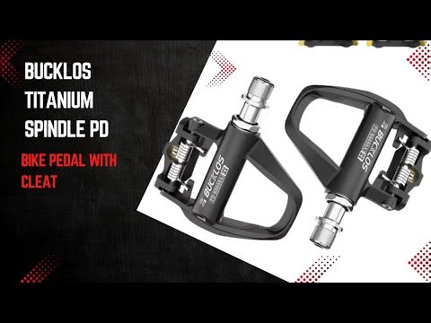 BUCKLOS PD-R8000 Titanium Spindle Clipless Pedals 🚴 Ultralight Road Bike Pedals Review & Test
