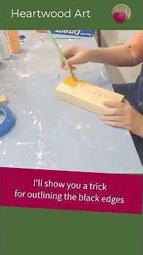 Easy 2x4 Pumpkin for Halloween