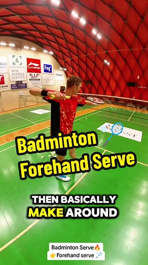 Master the Badminton Forehand Serve with Viktor Axelsen