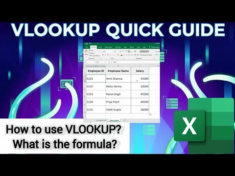 VLOOKUP in Excel | How to Use VLOOKUP in Excel | VLOOKUP Formula @Computerskillsandgk
