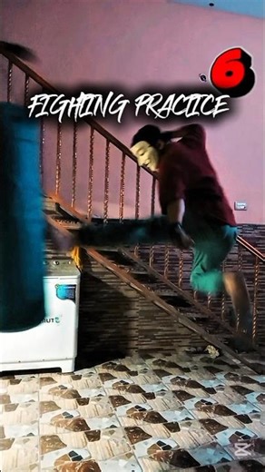 Fighting Practice #shorts #shortvideo #shortsfeed #tutorial #training #workout #boxing #mma