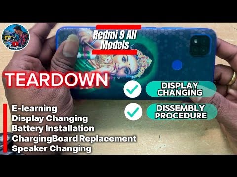 📱 Redmi 9 Disassembly & Display Replacement | Step-by-Step Guide