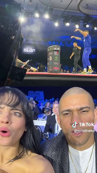 Alex Pereira and Nina Drama's Hilarious Reaction