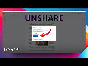 How to Make Google Docs Private