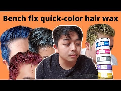 Bench Quick-Color Hair Wax Try On (All 5 colors!)
