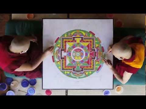 Tibetan Sand Mandala - Time Lapse - Asheville, North Carolina - Urban Dharma - GRAND PRIZE WINNER