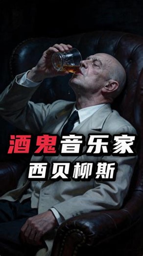 烧毁神作的“北欧狠人”——西贝柳斯 音乐史上著名的酒鬼！他在巅峰期突然停笔30年，最后亲手烧毁了手稿，为什么？#西贝柳斯 #古典音乐 #音乐家 #奇怪的音乐观察室 #芬兰