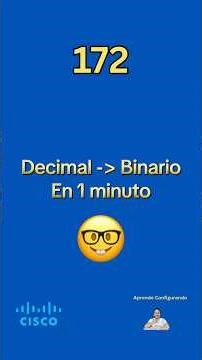 ⚡ Convert DECIMAL to BINARY in 1 minute (without dividing) | CCNA 2026