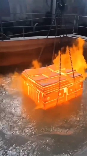 Why Red-Hot Iron Explodes in Water? 🔥💦 #shorts