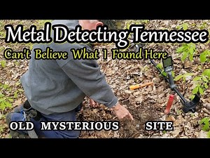 Old Mysterious Site of long ago found Metal Detecting in the Old Tennessee Woods. RARE FINDS