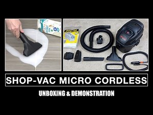 Shop-Vac Micro Cordless Wet & Dry Vacuum Cleaner