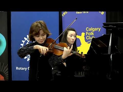 Rotary C3 Calgary Concerto Competition 2024 WINNER Sacha Jorba Wu