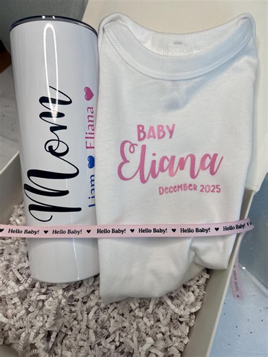Personalized Baby Gift Box Set for New Parents - Etsy